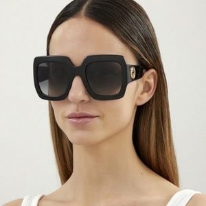 Gucci 'GG0543S' Oversized Sunglasses